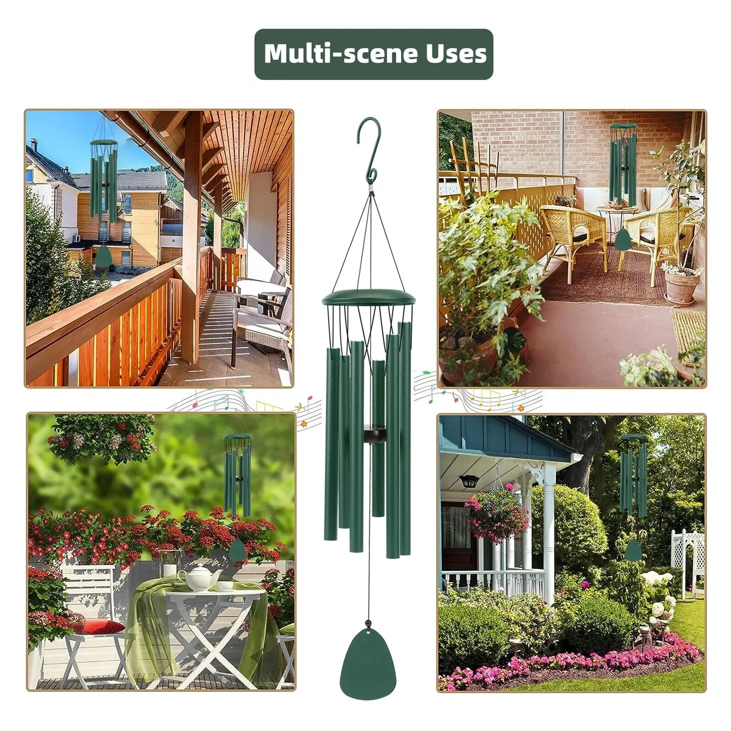 26 Inch Outdoor Wind Chime