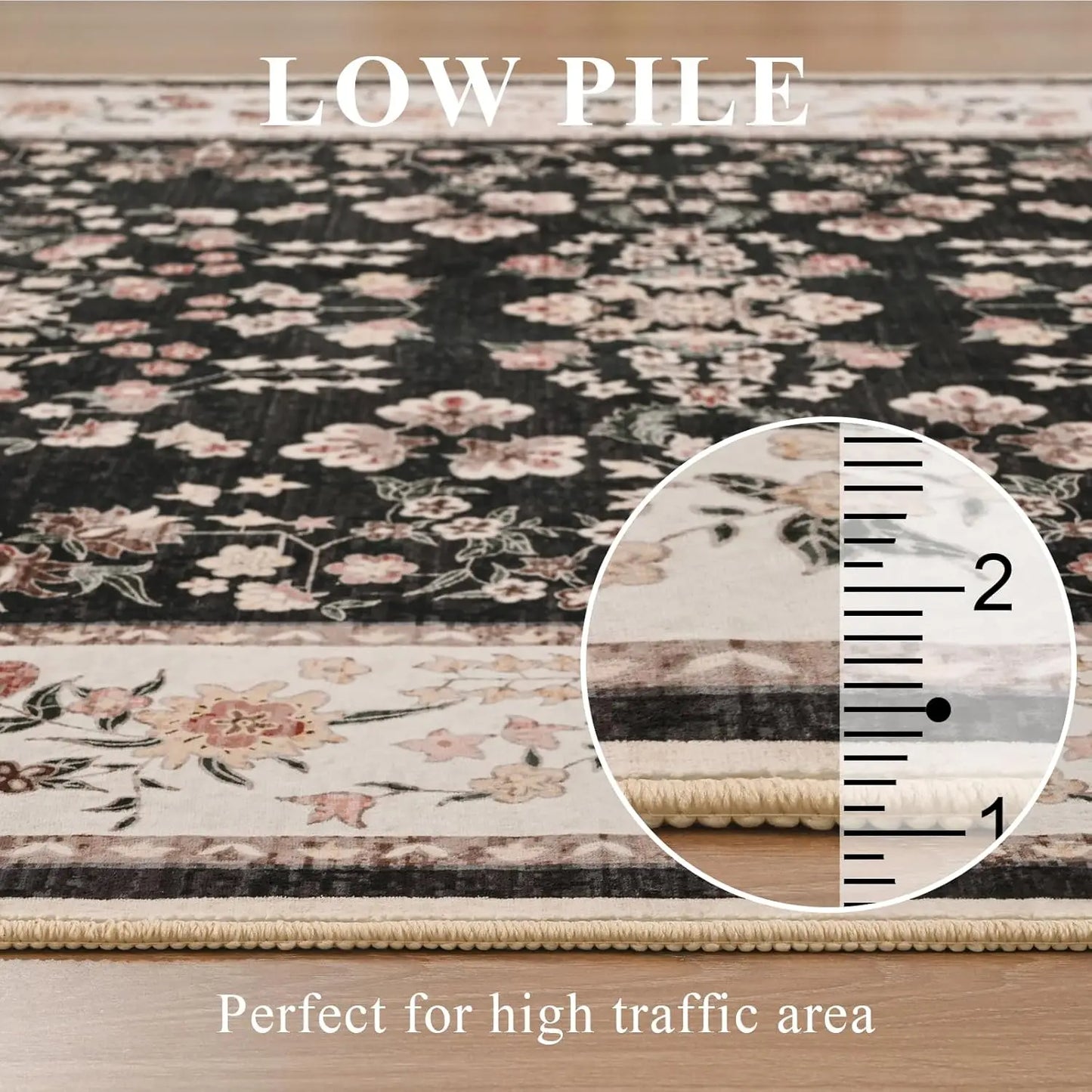 Soft Low Pile Non Slip Carpet