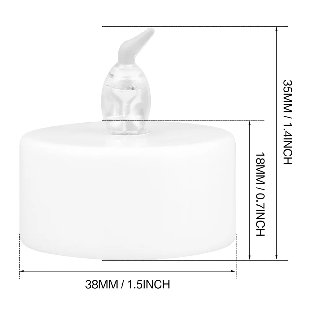 Candle Flameless Flickering LED Battery Operated