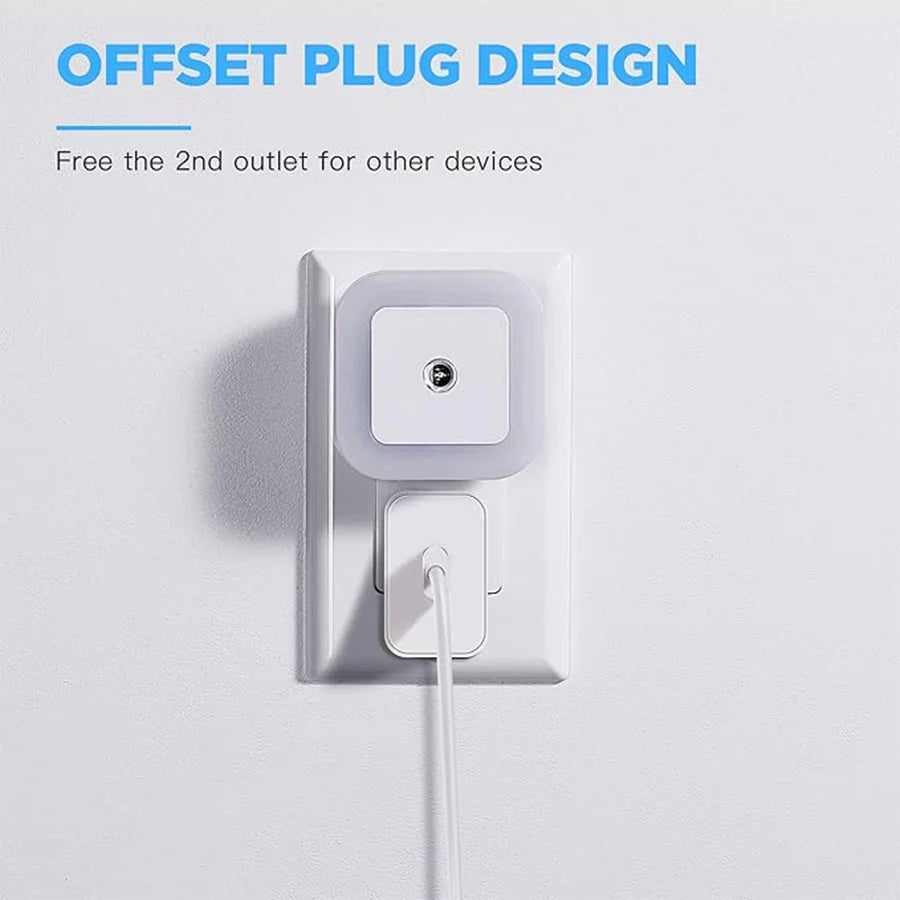 Night Light Led Plug in Dimmable with Auto Dusk to Dawn Sensor