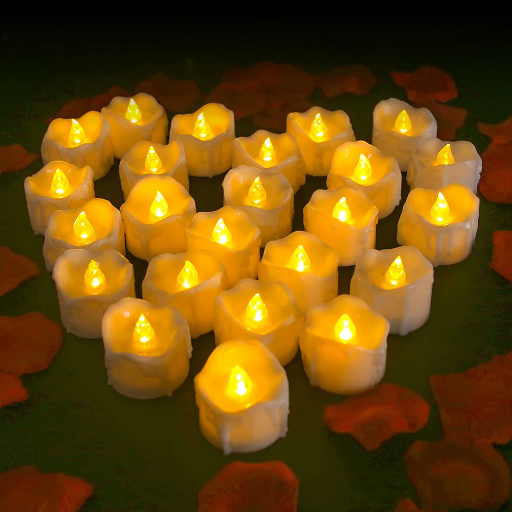 Candle Flameless Flickering LED Battery Operated