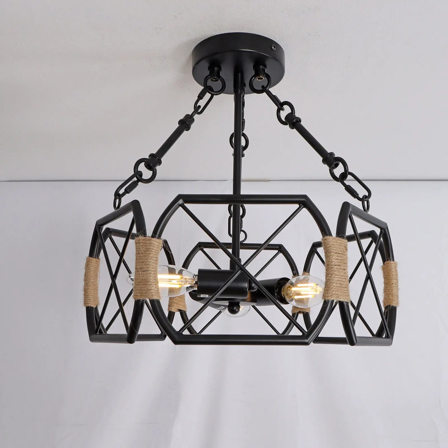 Rustic Farmhouse Ceiling Light