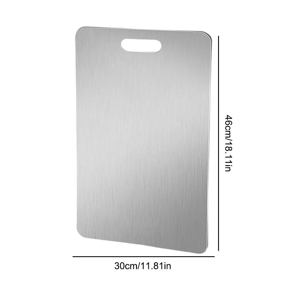 Stainless Steel Cutting Board Double Sided
