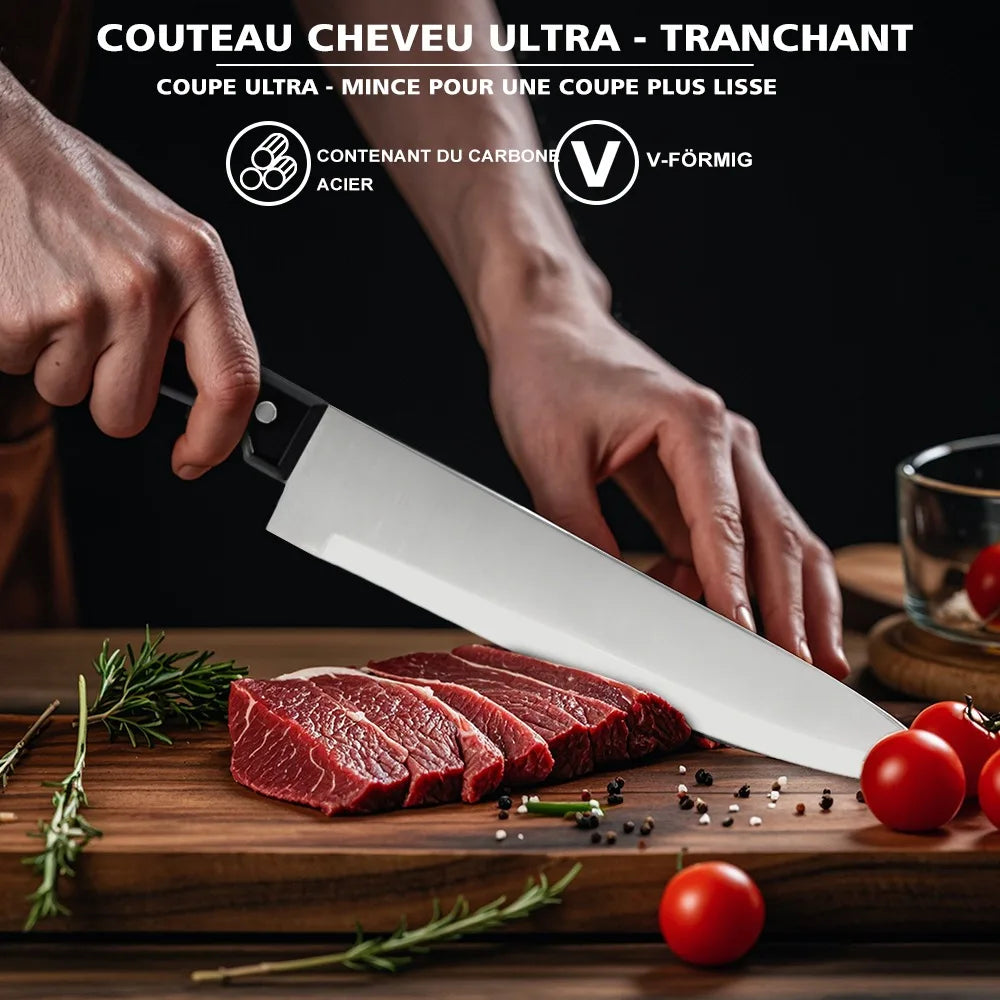 15pc Knife Set Stainless Steel