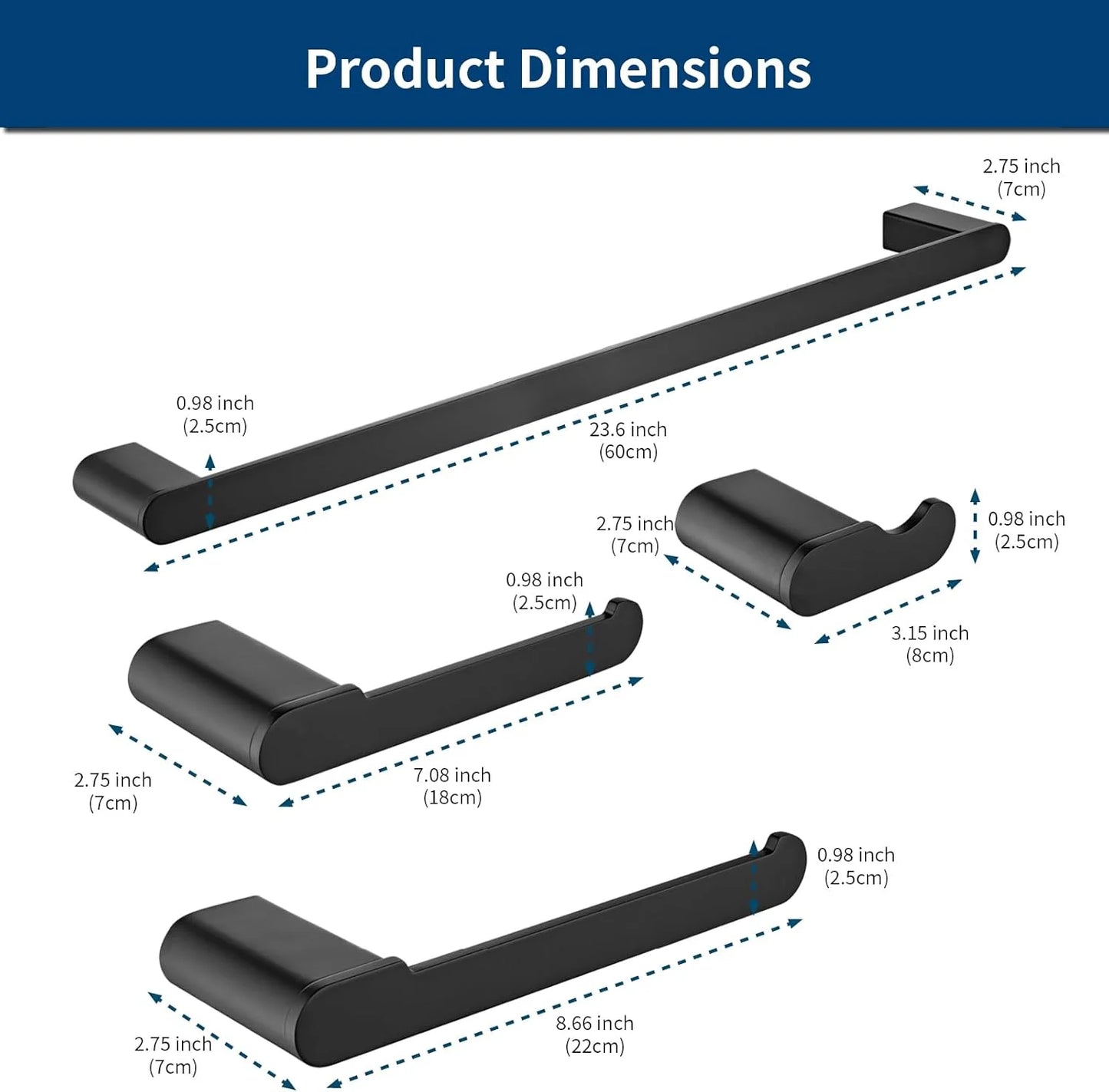 Bathroom Hardware Set