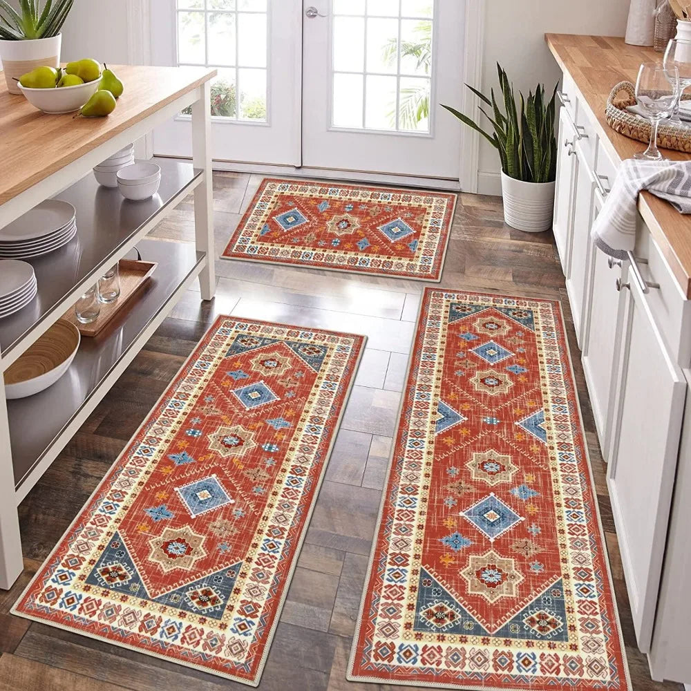 Rug set 3 pieces, washable