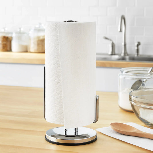 Paper Towel Holder with Non-Slip Base