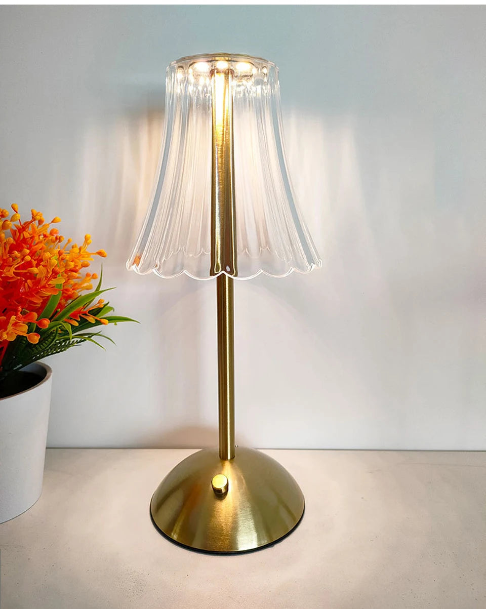 LED Table Lamp Touch Sensor Dimmable Night Light