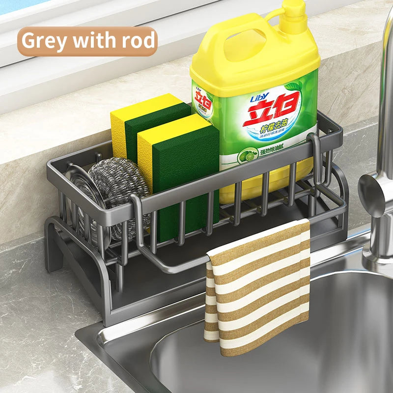 Kitchen Cleaning Cloth Storage Draining Rack