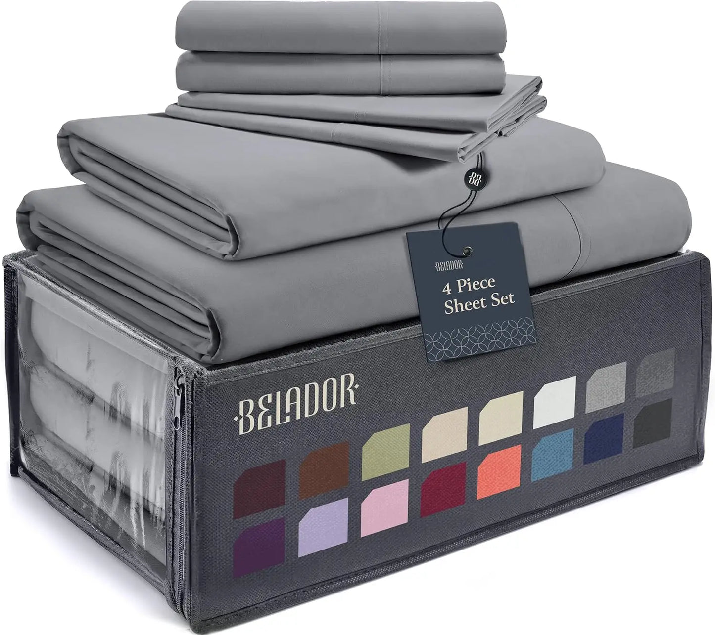 6 Piece Bed Sheets for Queen Size Bed