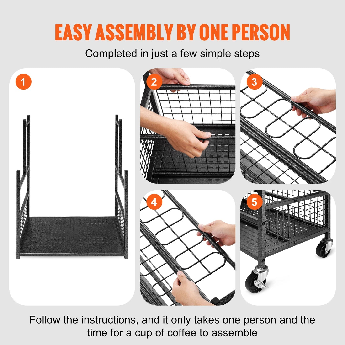 16 Slots Yard Tool Organizer