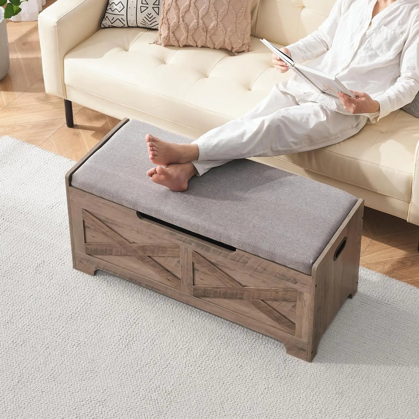 Storage Chest with Liftable Top