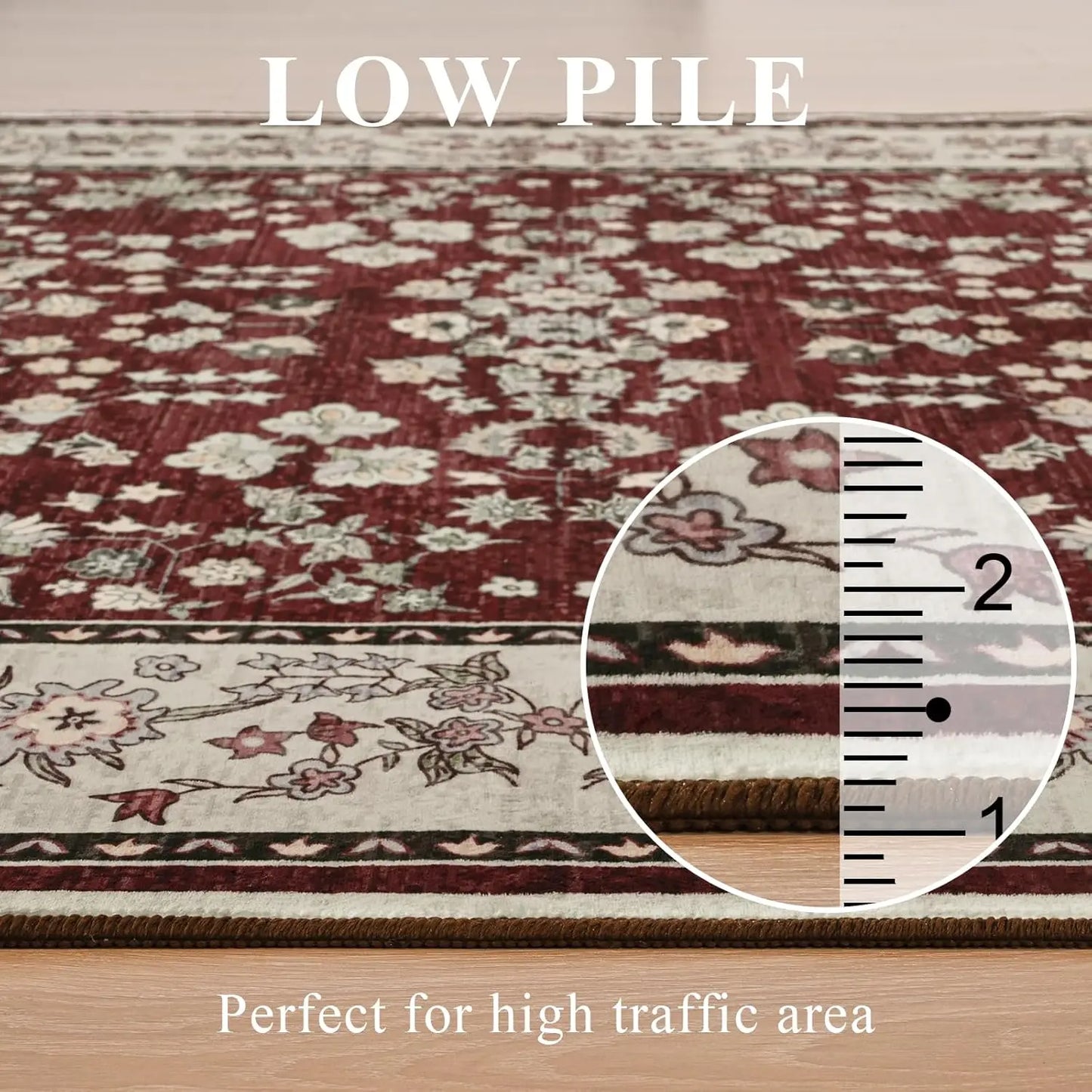 Soft Low Pile Non Slip Carpet