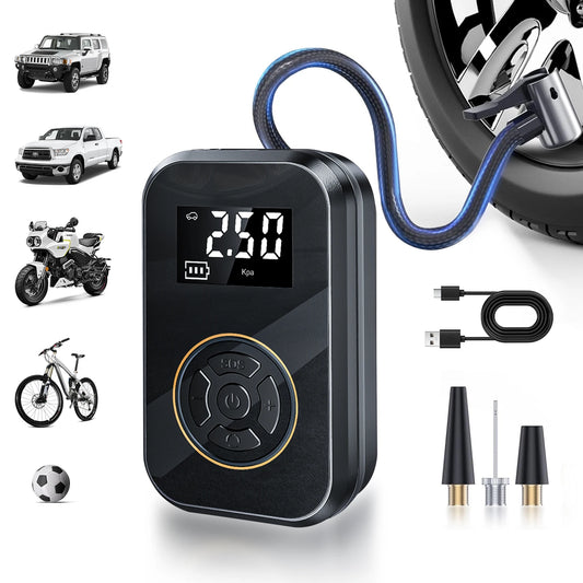 Portable Tire Inflator With Digital Display