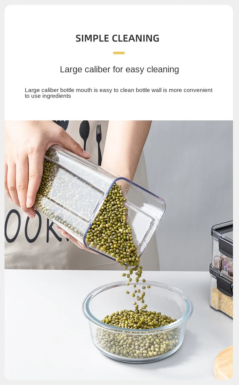 Sealed Kitchen Storage Jar Set