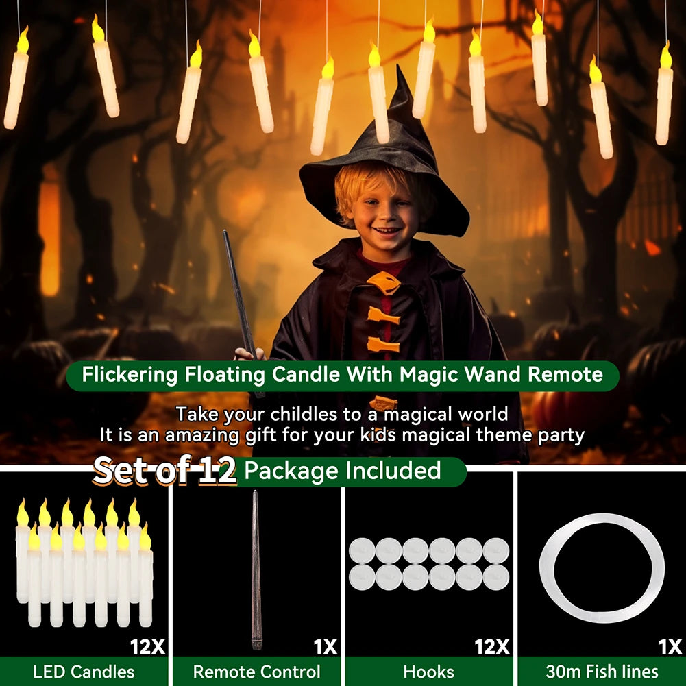 Candle Flameless Flickering LED Battery Operated