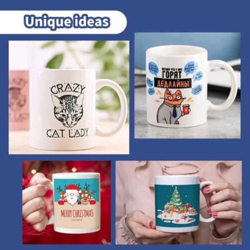 11 OZ Mug Set with Handles