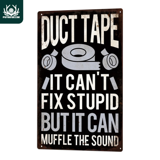 Funny Sarcastic Metal Sign 7.8 X 11.8 Inches