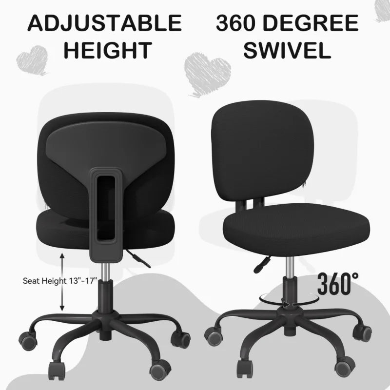 2 Pc Backrest Bar Stool Adjustable Height Rotating