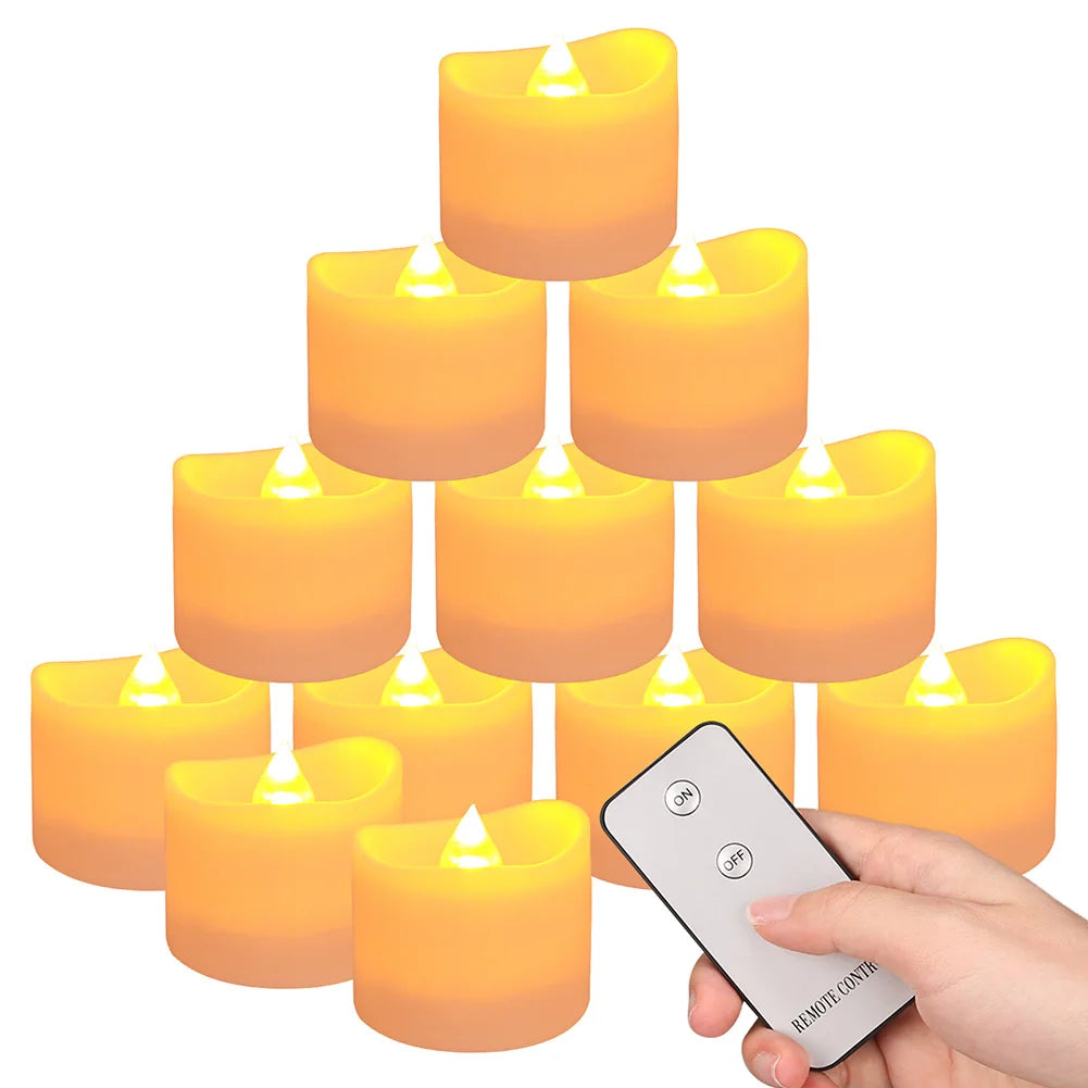 Candle Flameless Flickering LED Battery Operated