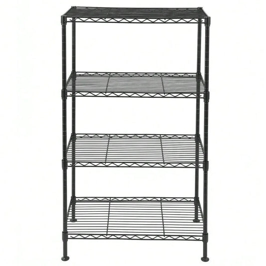 4-Tier Adjustable Shelving Unit