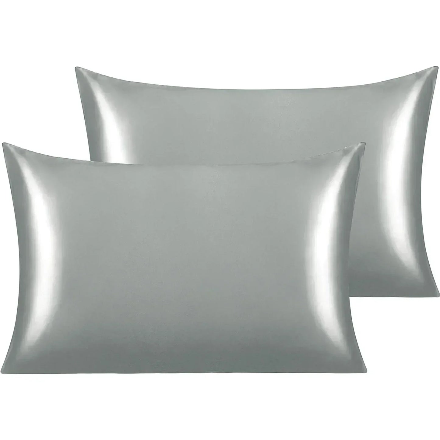 2 Pc Satin Pillowcase for Hair and Skin