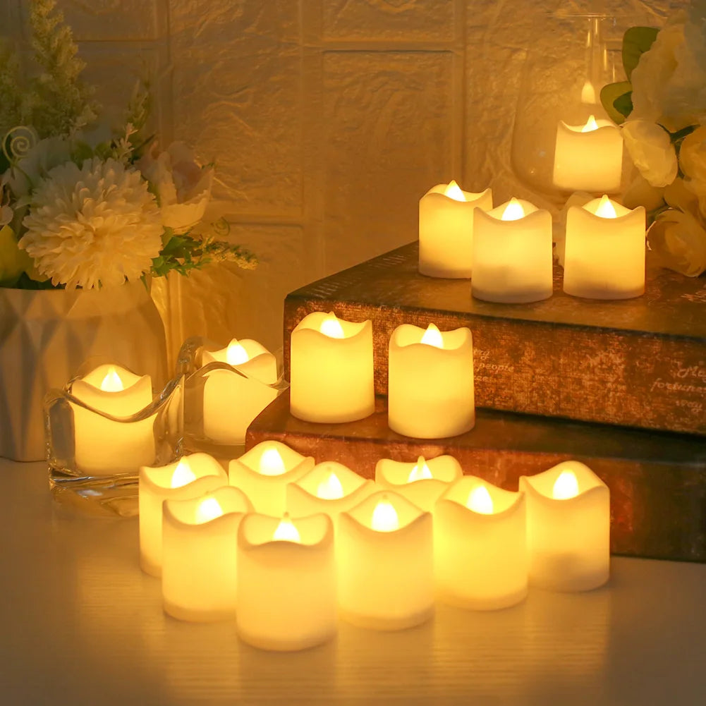 Candle Flameless Flickering LED Battery Operated