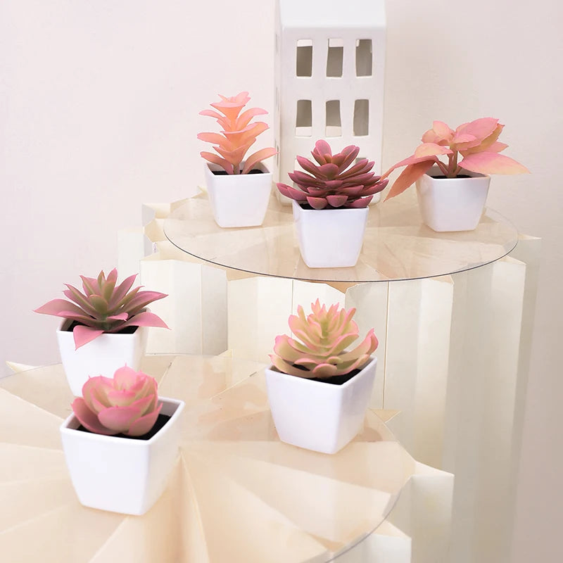 1SET Simulation Mini Potted Plant