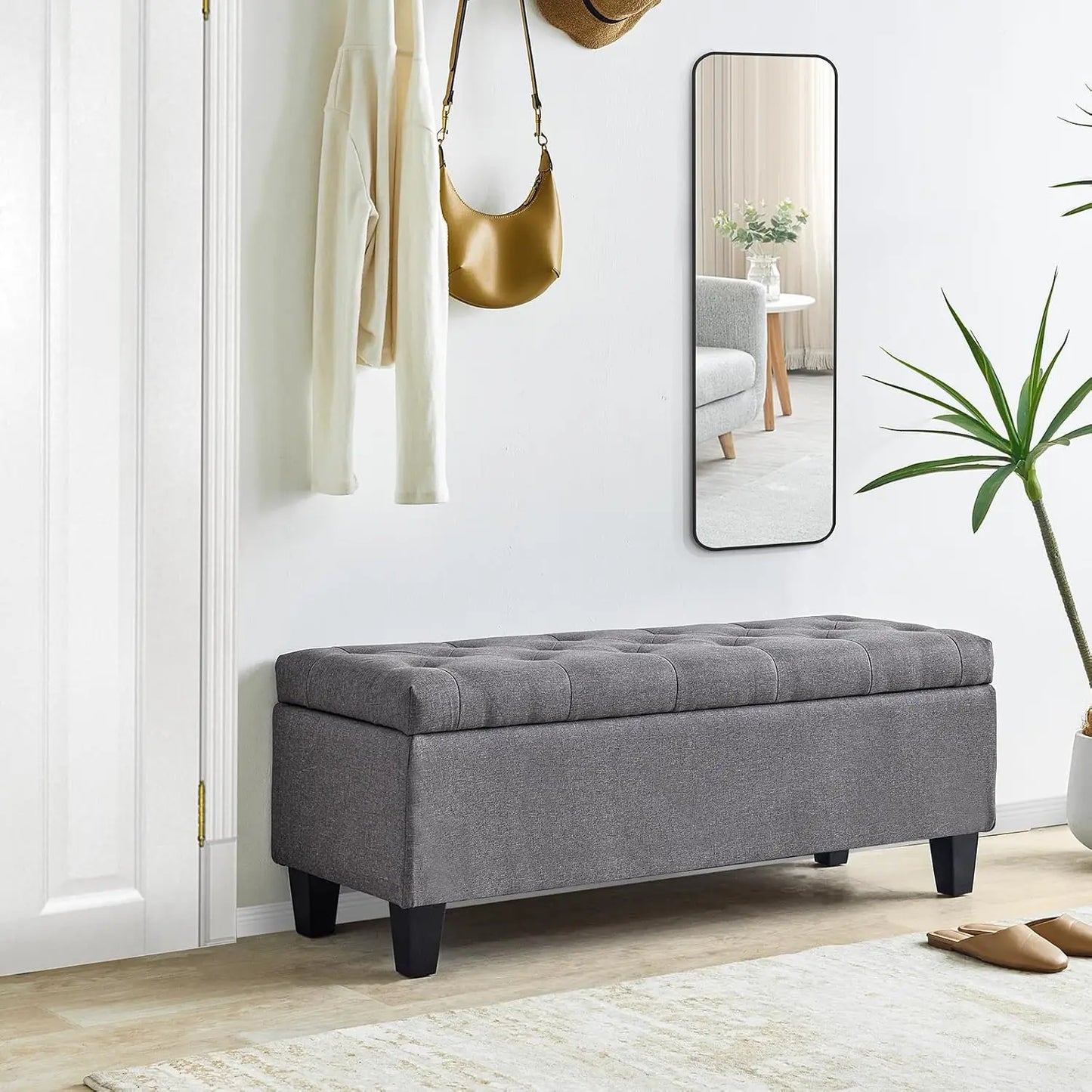 42'' Storage Ottoman Bench