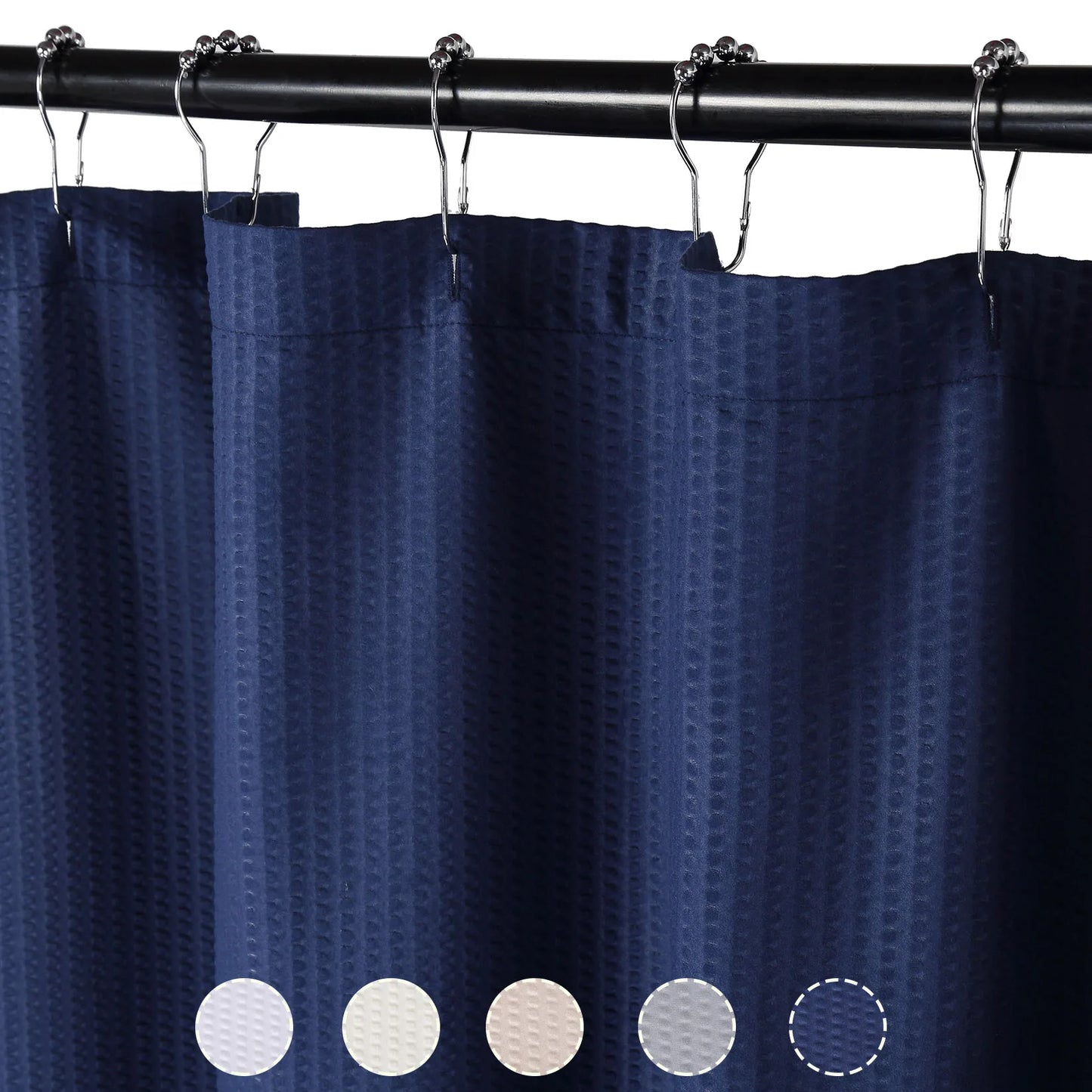 Shower Curtain Soft Microfiber Fabric
