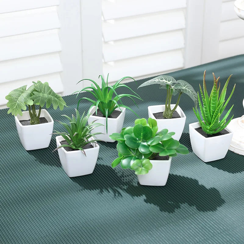 1SET Simulation Mini Potted Plant