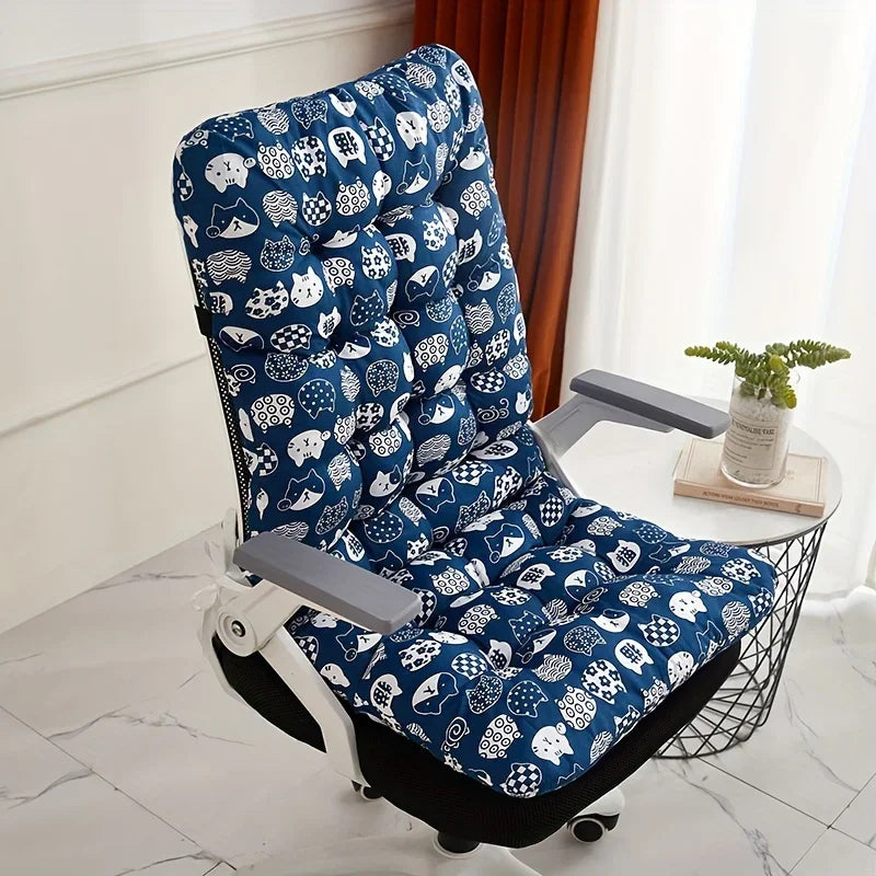Chair Cushion with Backrest Support