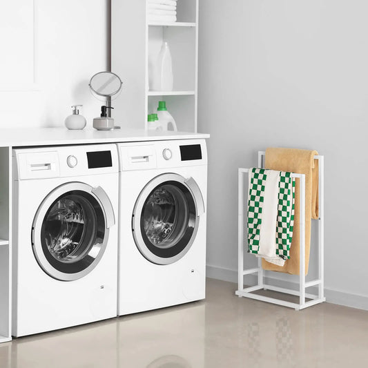 2-Tier Freestanding Towel Rack