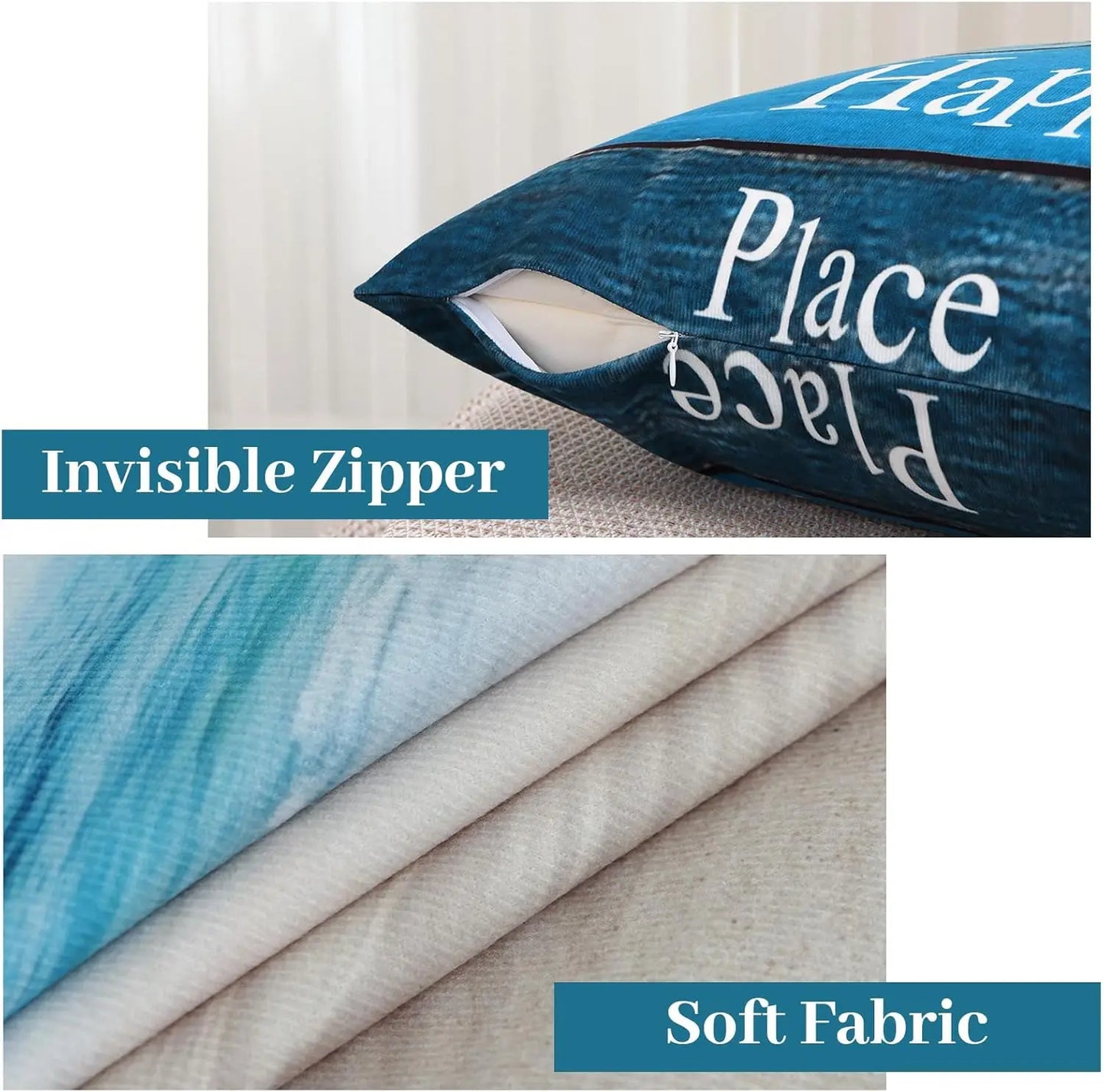 Set Of 4 Throw Pillow Covers