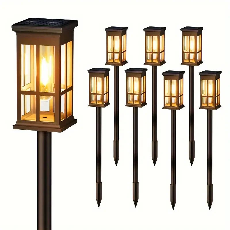 2/6/8 Pack Solar Pathway Lights
