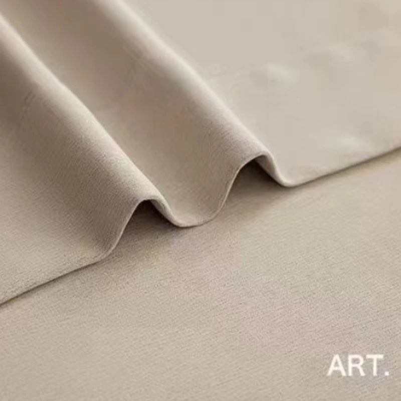 Blackout Curtains Linen Solid Color