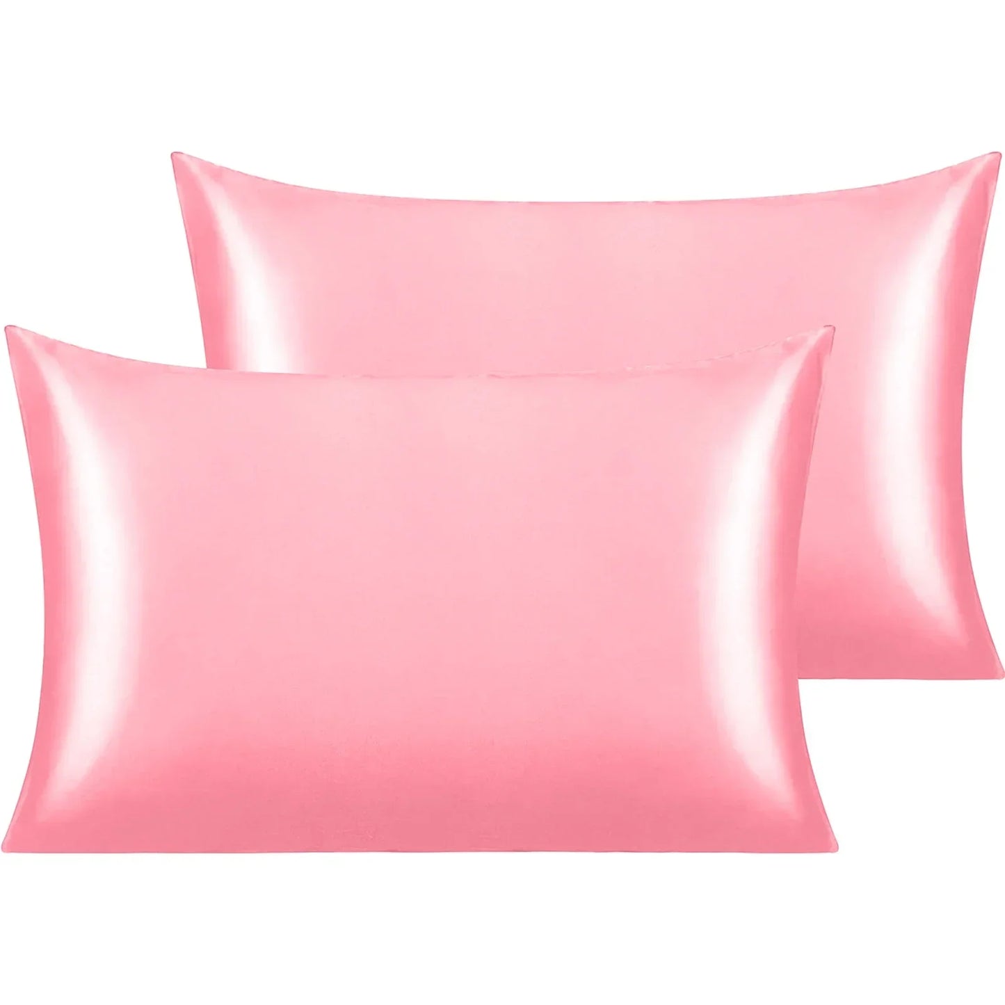 2 Pc Satin Pillowcase for Hair and Skin