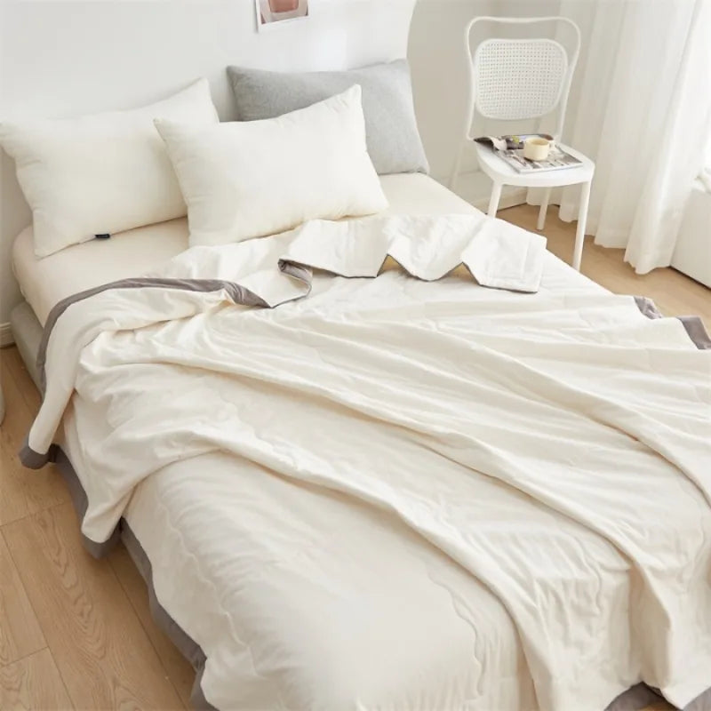 Pure cotton summer quilt, breathable air conditioning