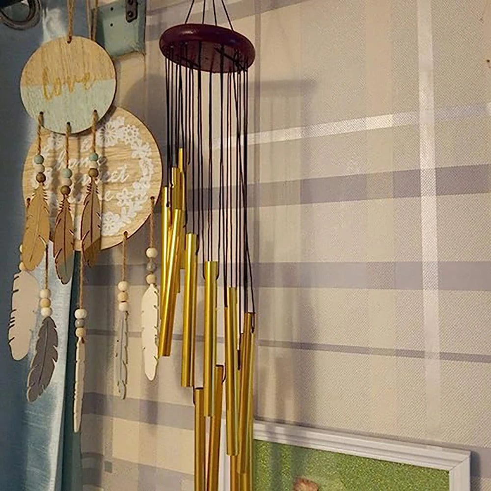 Aluminum Alloy Wind Chime with Hook