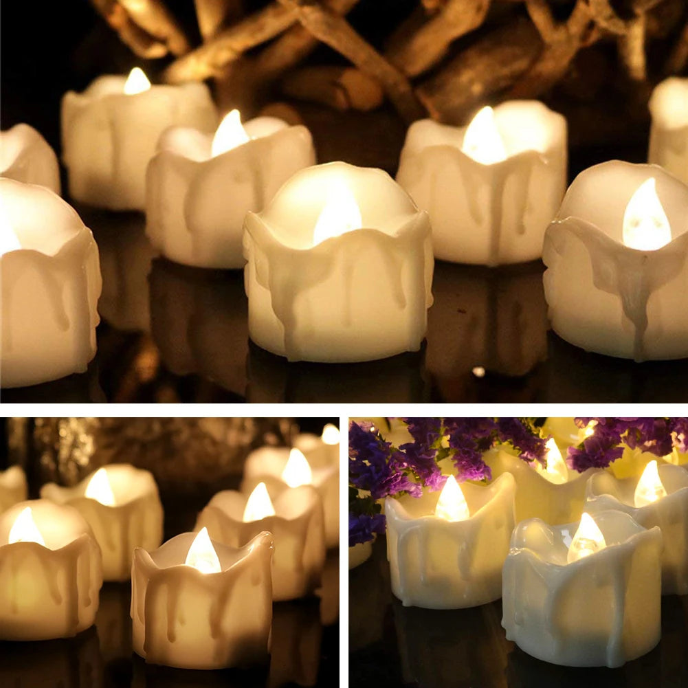 Candle Flameless Flickering LED Battery Operated
