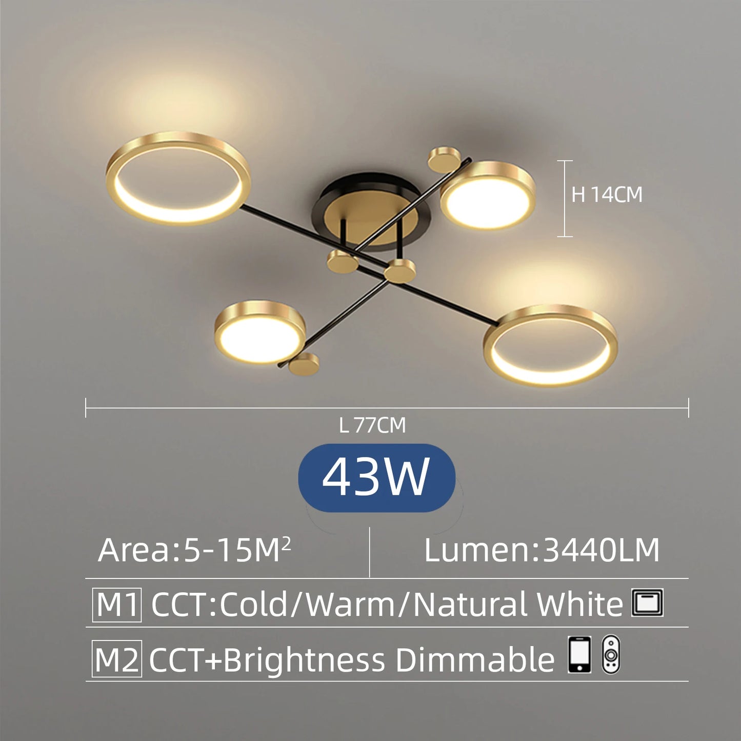 LED Chandelier Light