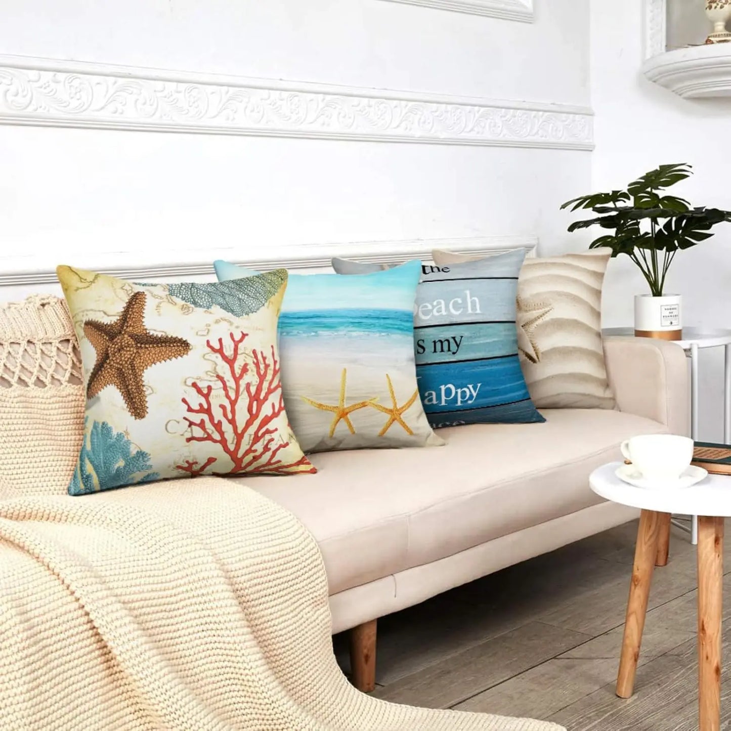 Set Of 4 Throw Pillow Covers