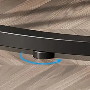 43 Inch Half Moon Table for Entryway