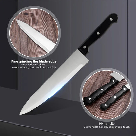 15pc Knife Set Stainless Steel