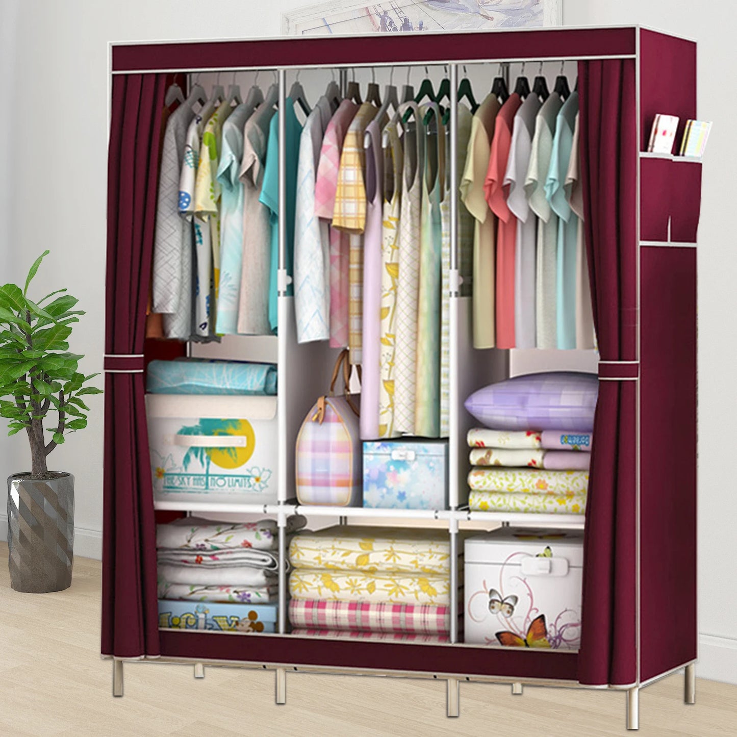 Closet Organizer Storage Rack