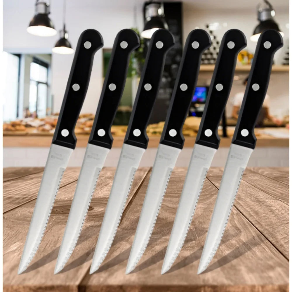 15pc Knife Set Stainless Steel