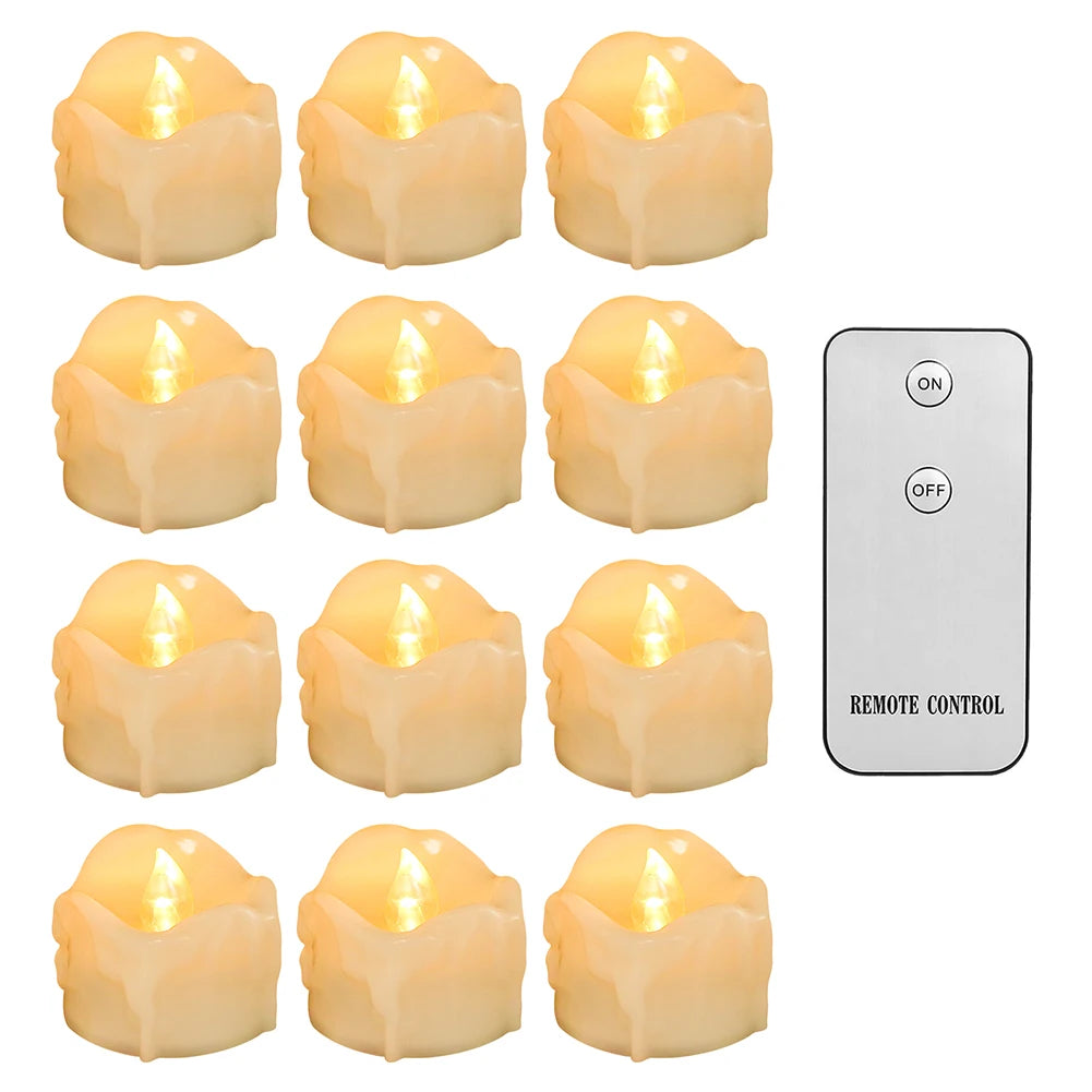 Candle Flameless Flickering LED Battery Operated