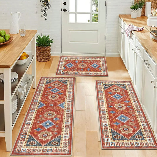 Rug set 3 pieces, washable