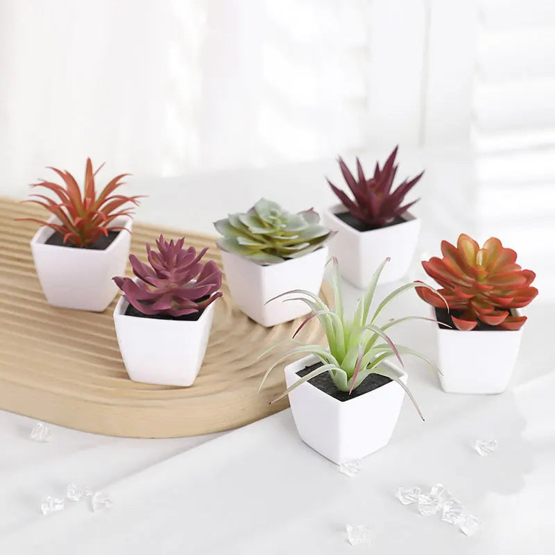 1SET Simulation Mini Potted Plant