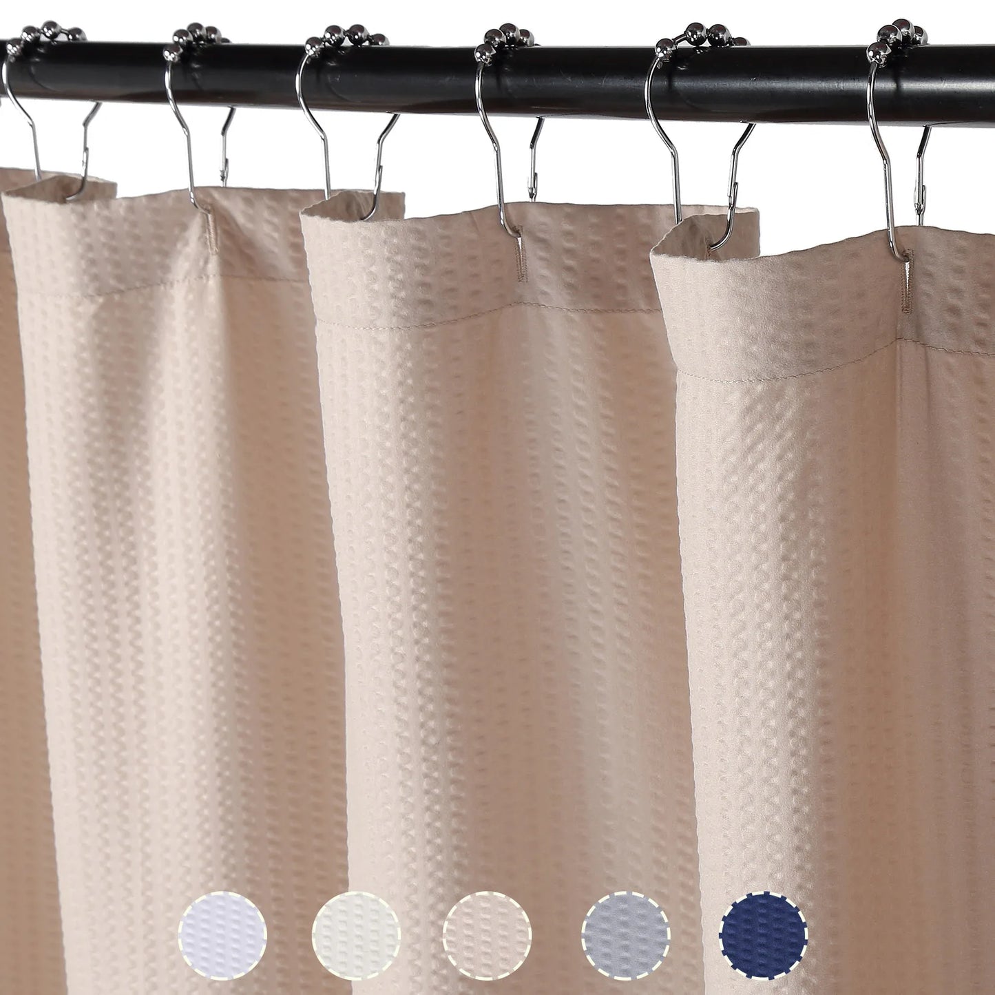 Shower Curtain Soft Microfiber Fabric